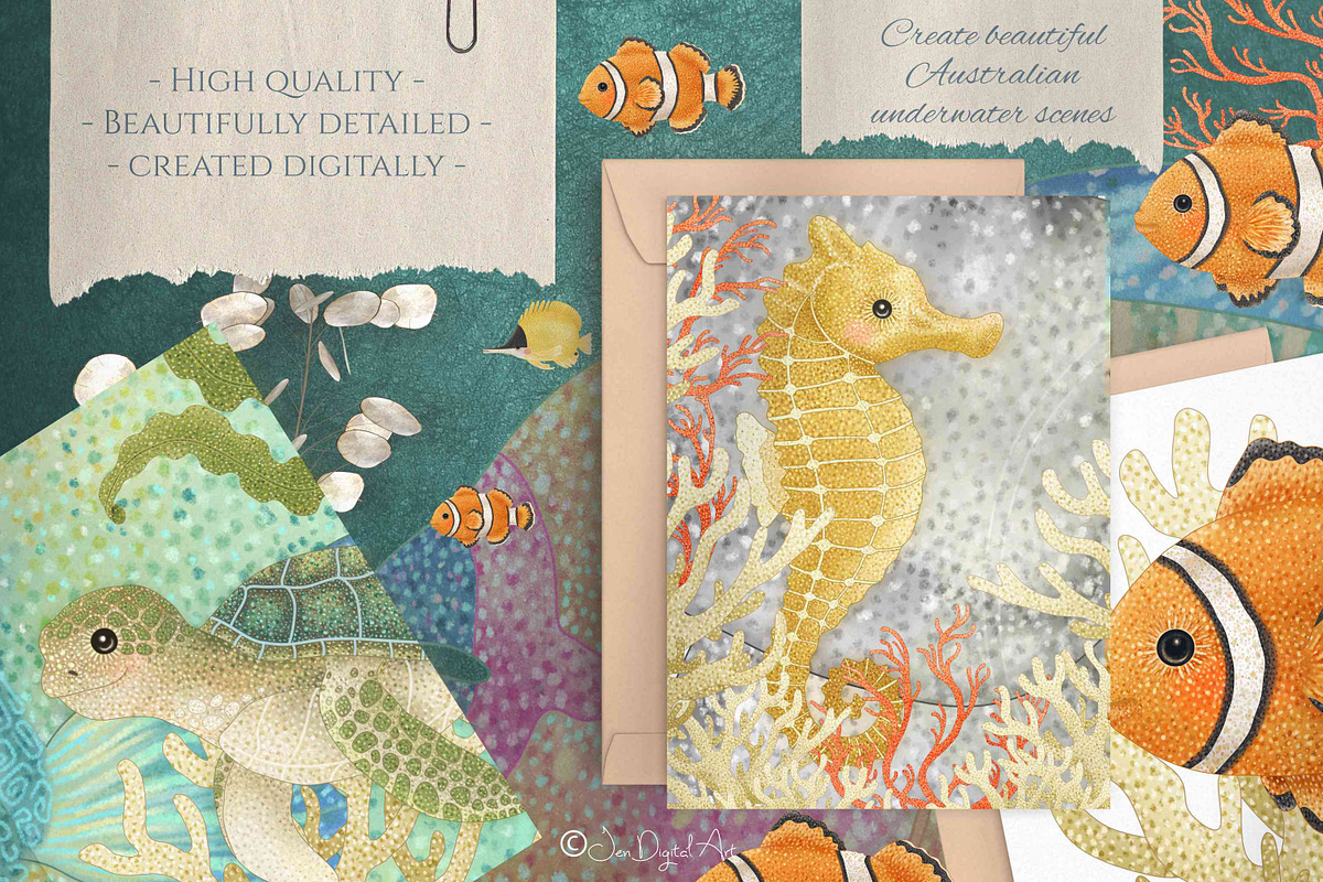 Australian Animals Vol IV, an Animal Illustration by Jen Digital Art (Photo 3 of 8)