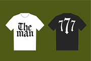 Medieval Sword Blackletter font, a Blackletter Font by Mark Skitsky (Thumbnail 4 of 7)