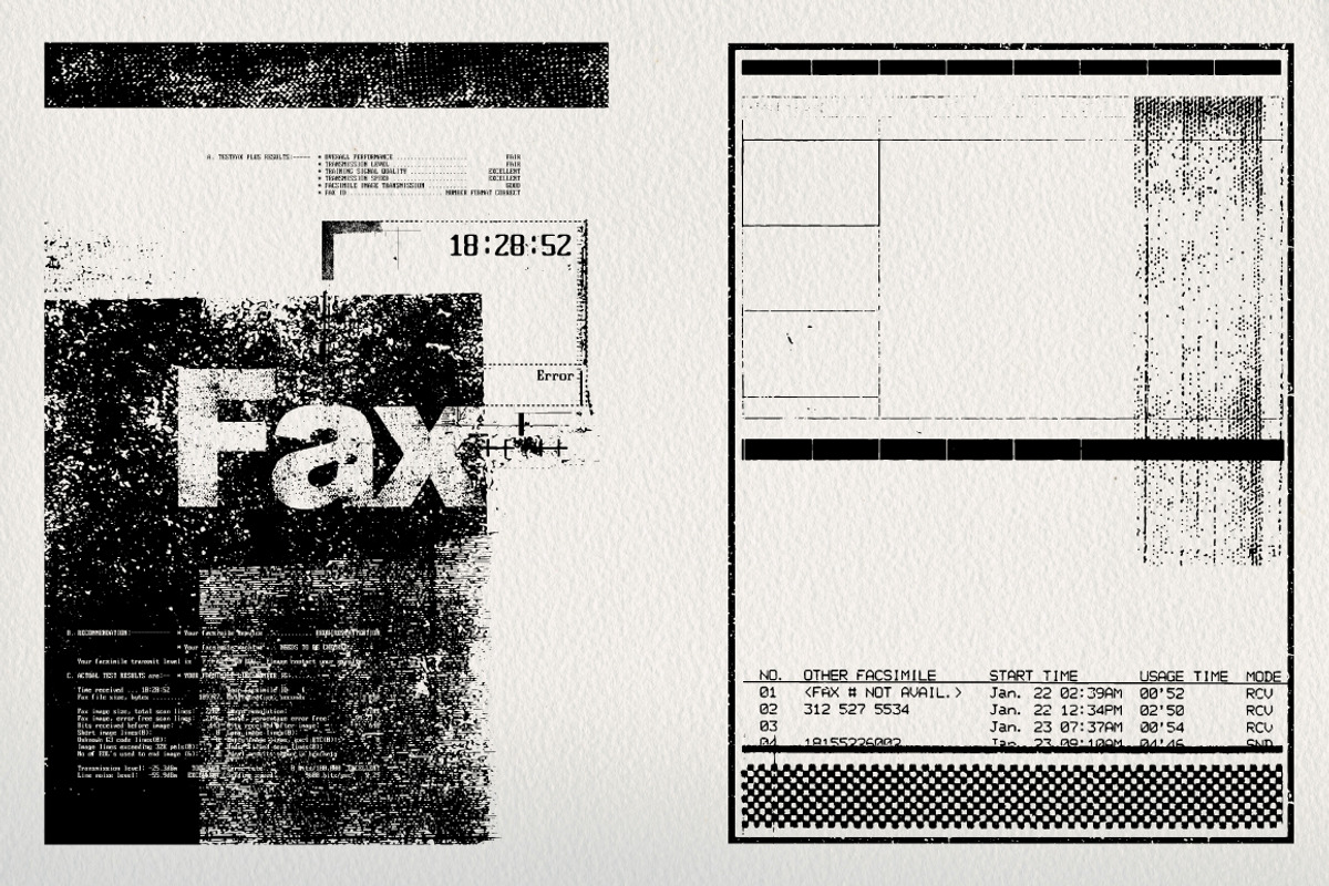 Abstract Digital Collage Textures, a Texture Graphic by Offset (Photo 7 of 13)