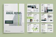 Annual Report Book Template, a Brochure Template by Templeste (Thumbnail 1 of 7)
