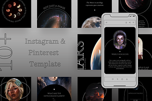Moon Child Social Media Template