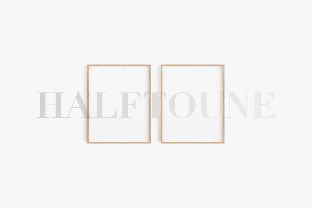 4x5 Ratio Gallery Wall Frames Bundle, a Cups & Container Mockup by HALFTOUNE (Photo 3 of 6)