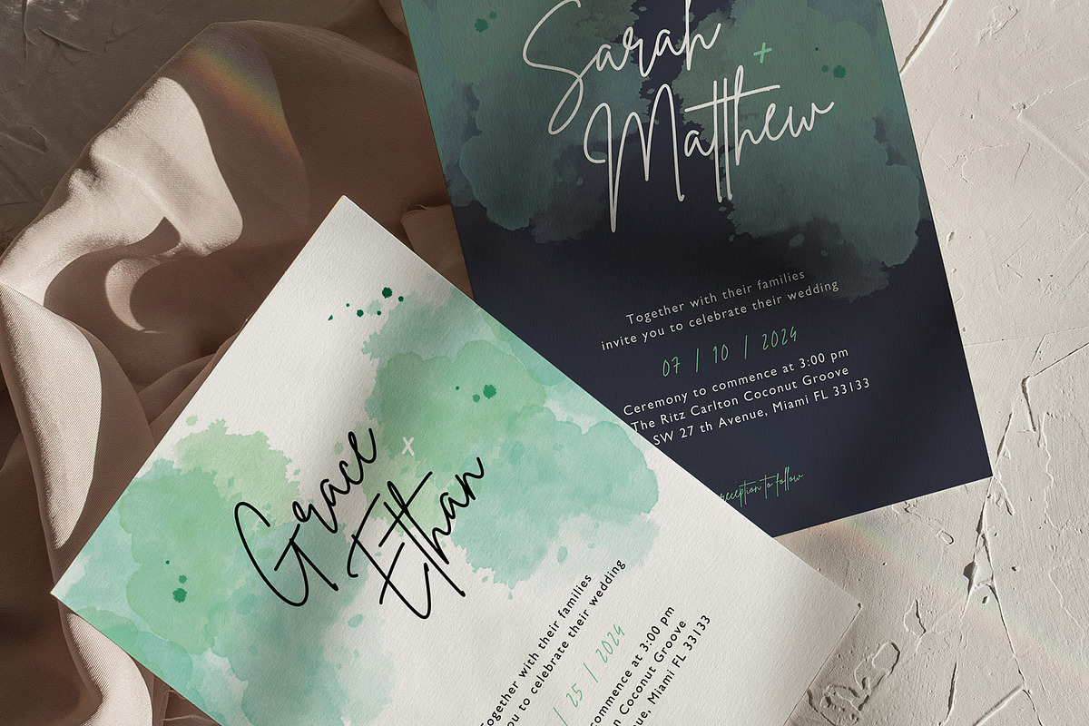 Artistic Invitation Canva Template, an Invitation Template by microstd (Photo 5 of 6)