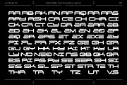 Genesis Three Expanded Sci-Fi Fonts, a Font by Juru Rancang Studio (Thumbnail 10 of 12)
