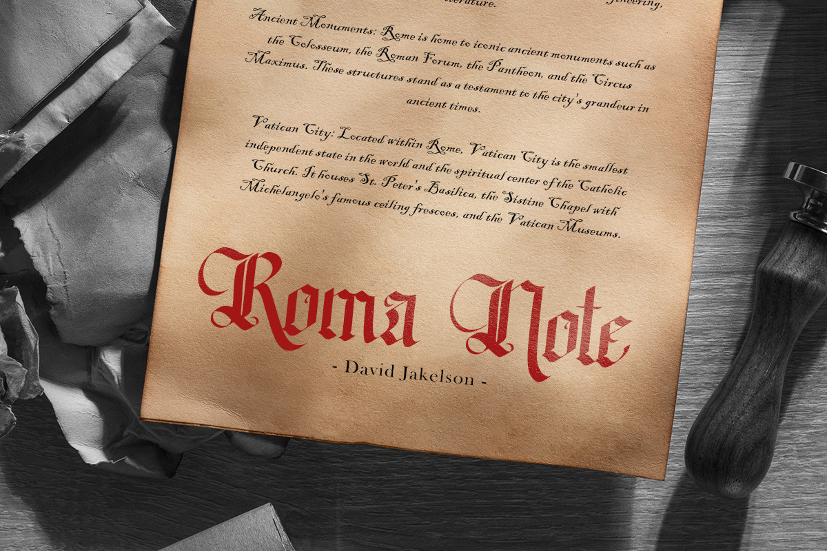 The Black Saturday Blackletter Font, a Blackletter Font by Vampstudio (Photo 7 of 13)