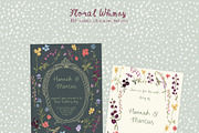 Whimsical Cottagecore Floral Frames, a Background Graphic by whiteheartdesign (Thumbnail 6 of 19)