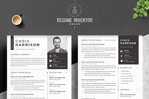 Modern Resume Template Format