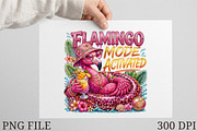 Funny Summer Flamingo Png, a Seasonal Illustration by designcity5 (Thumbnail 1 of 4)