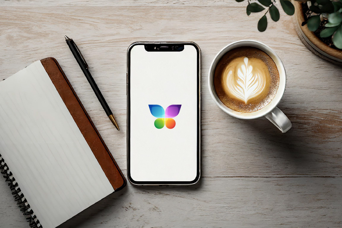 Beautiful Butterfly Logo Template, a Branding & Logo Template by TemplatePlus.net (Photo 2 of 3)