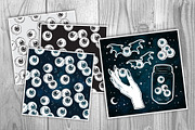 Creepy Eyes Halloween Designs, a Decorative Illustration by Croisy (Thumbnail 6 of 6)
