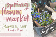 Farmer's Market Hand Lettered Font, a Font by Dansie Design (Thumbnail 3 of 6)