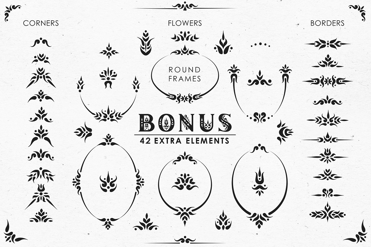 Gardenia - Serif Font Family, a Serif Font by Struvictory.art (Photo 9 of 9)