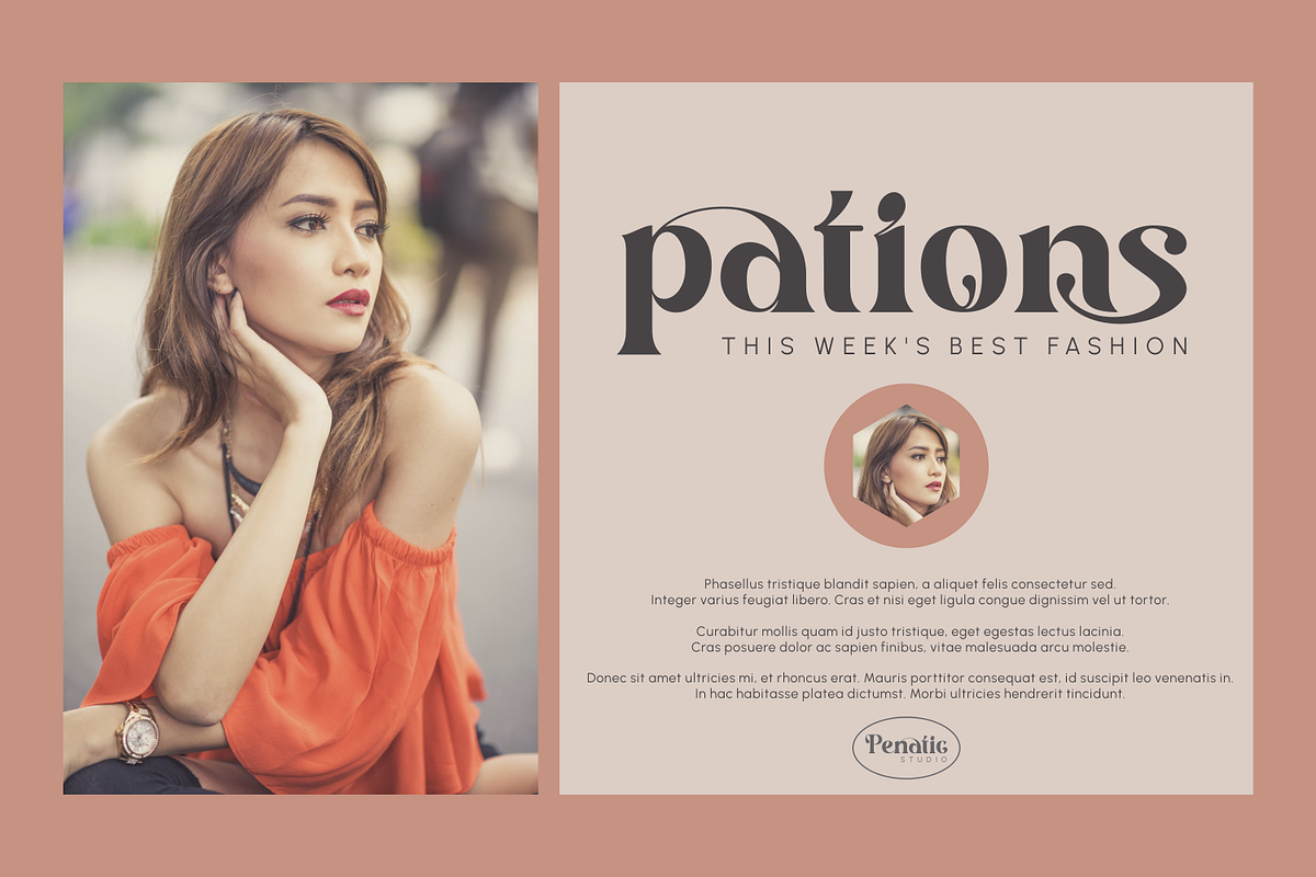 Attena _ modern serif typeface, a Serif Font by Penatic Studio (Photo 2 of 10)