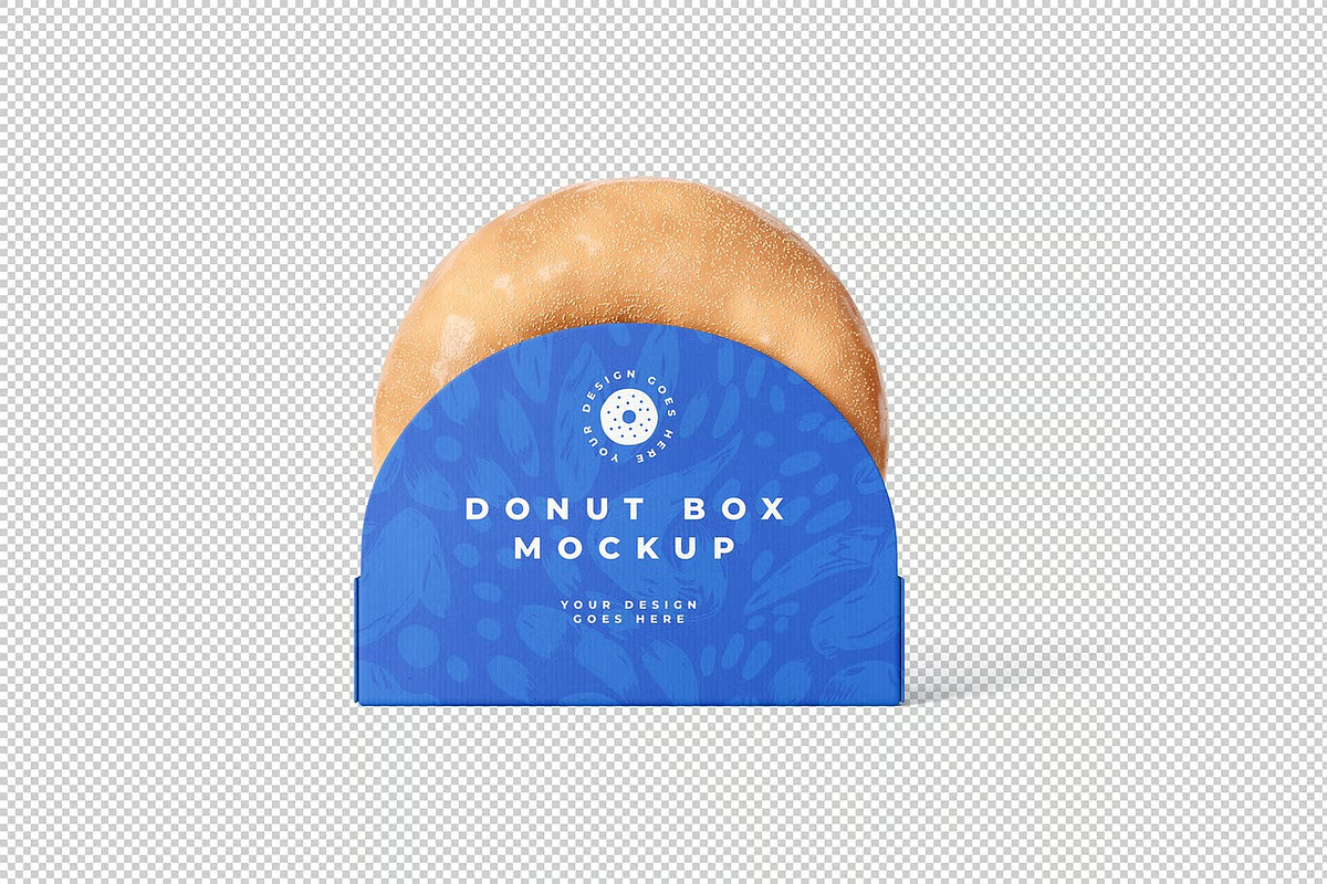 Donut Box Mockup, a Product Mockup by zpackcreative (Photo 2 of 4)