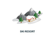 Resorts 3D Icons Set Bundle, an Object Graphic by Aimagenarium@gmail.com (Thumbnail 17 of 21)
