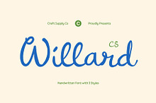 CS Willard – Whimsy Script Font