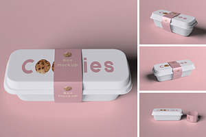 Cookie Box Mockup, a Product Mockup by xavier_studio