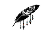 Boho Tribal Feather Bundle, an Illustration by Designs_River (Thumbnail 4 of 31)