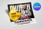 Church Flyer | Canva Flyers, a Social Media Template by Psd Templates (Thumbnail 2 of 2)