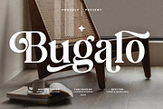 Bugalo Font Retro Serif, a Serif Font by HansCo Studio (Thumbnail 1 of 10)