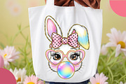 Easter Bunny Coquette PNG, an Illustration by OK Design (Thumbnail 6 of 6)