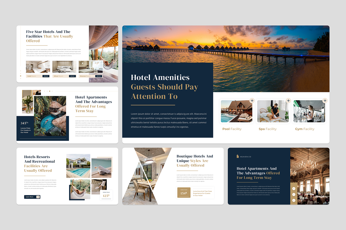 Heaven - Luxury Hotel Google Slide, a Presentation Template by YossyOneStd (Photo 5 of 6)