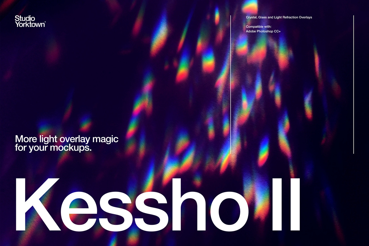 Kessho Crystal Light Overlays Vol II, a Texture Graphic by Studio Yorktown (Photo 1 of 9)