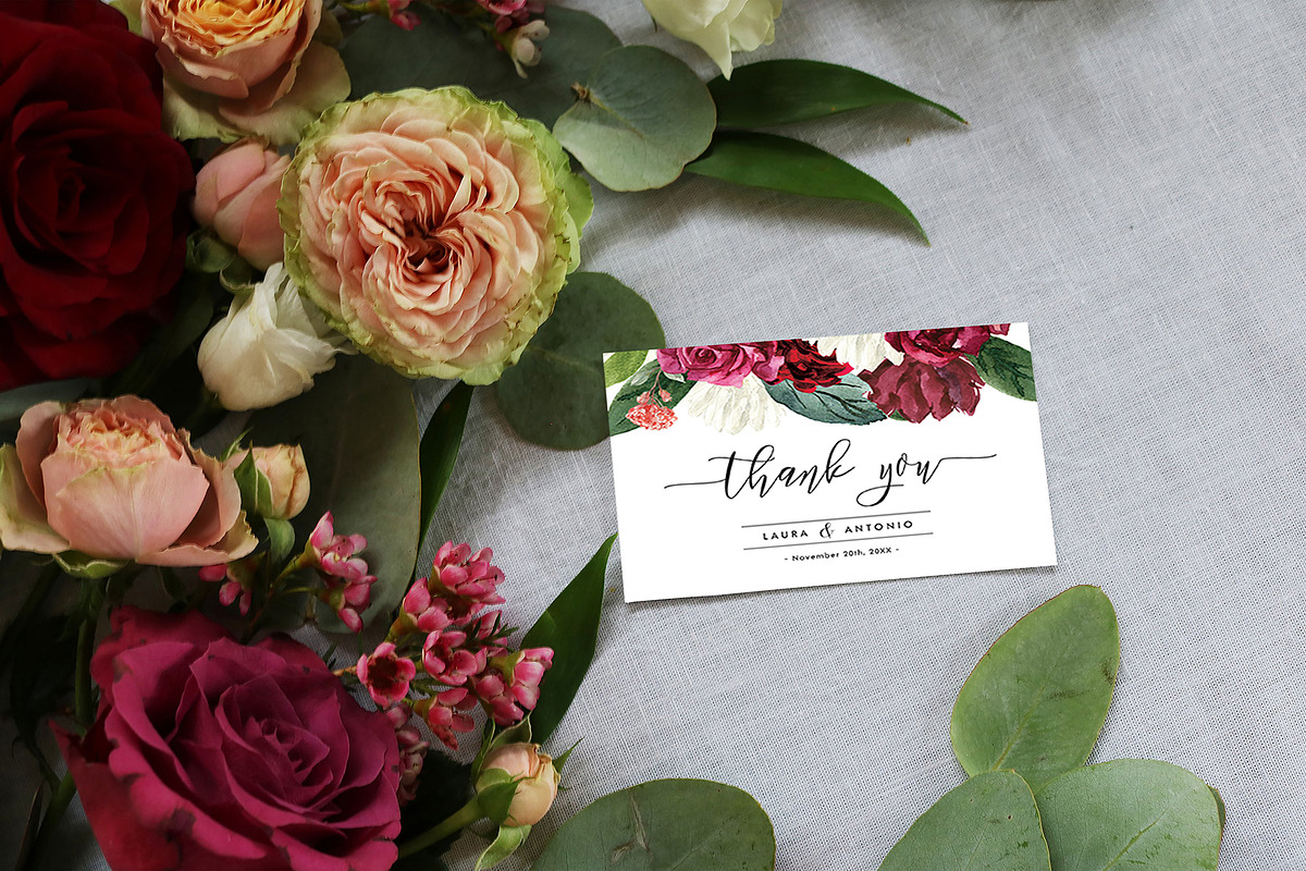 Canva Wedding Invitation Suite, an Invitation Template by ShineOnWedding (Photo 6 of 15)