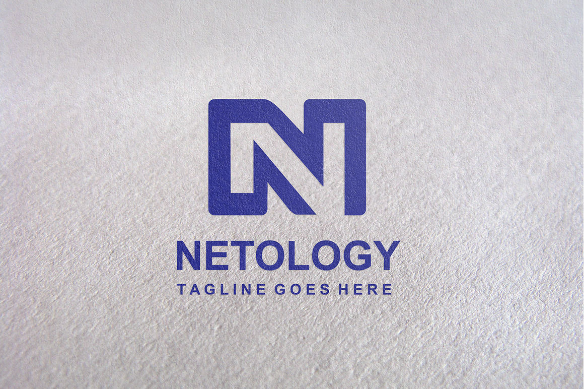 N Letter / Netology Logo Template, a Branding & Logo Template by Design ...