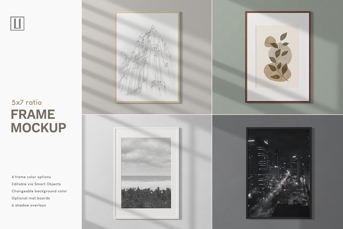 5x7 Frame Mockup, a Household Mockup by Lelu Art Design (Photo 1 of 11)