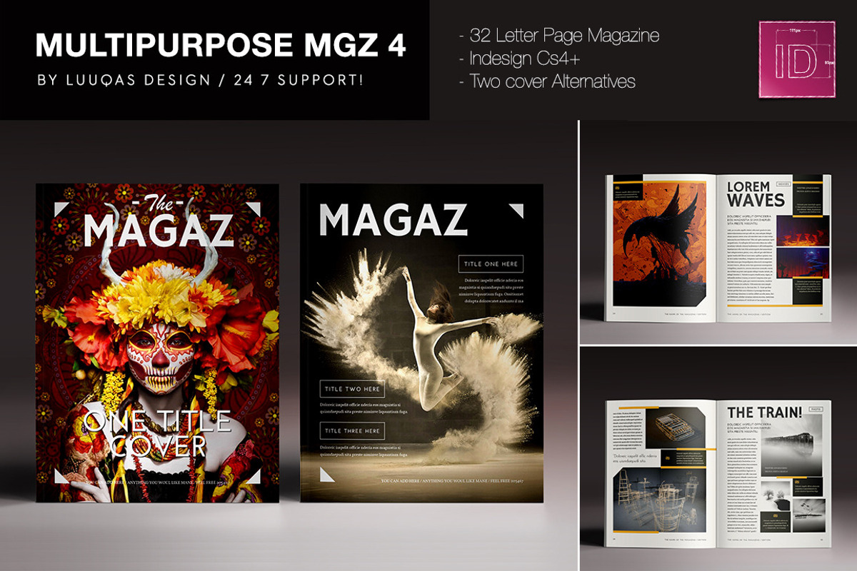 Magazine Bundle 8, a Magazine Template by Luuqas Design (Photo 4 of 5)