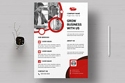 Business Flyer Design Layout, a Flyer Template by MightyDesign (Thumbnail 1 of 7)