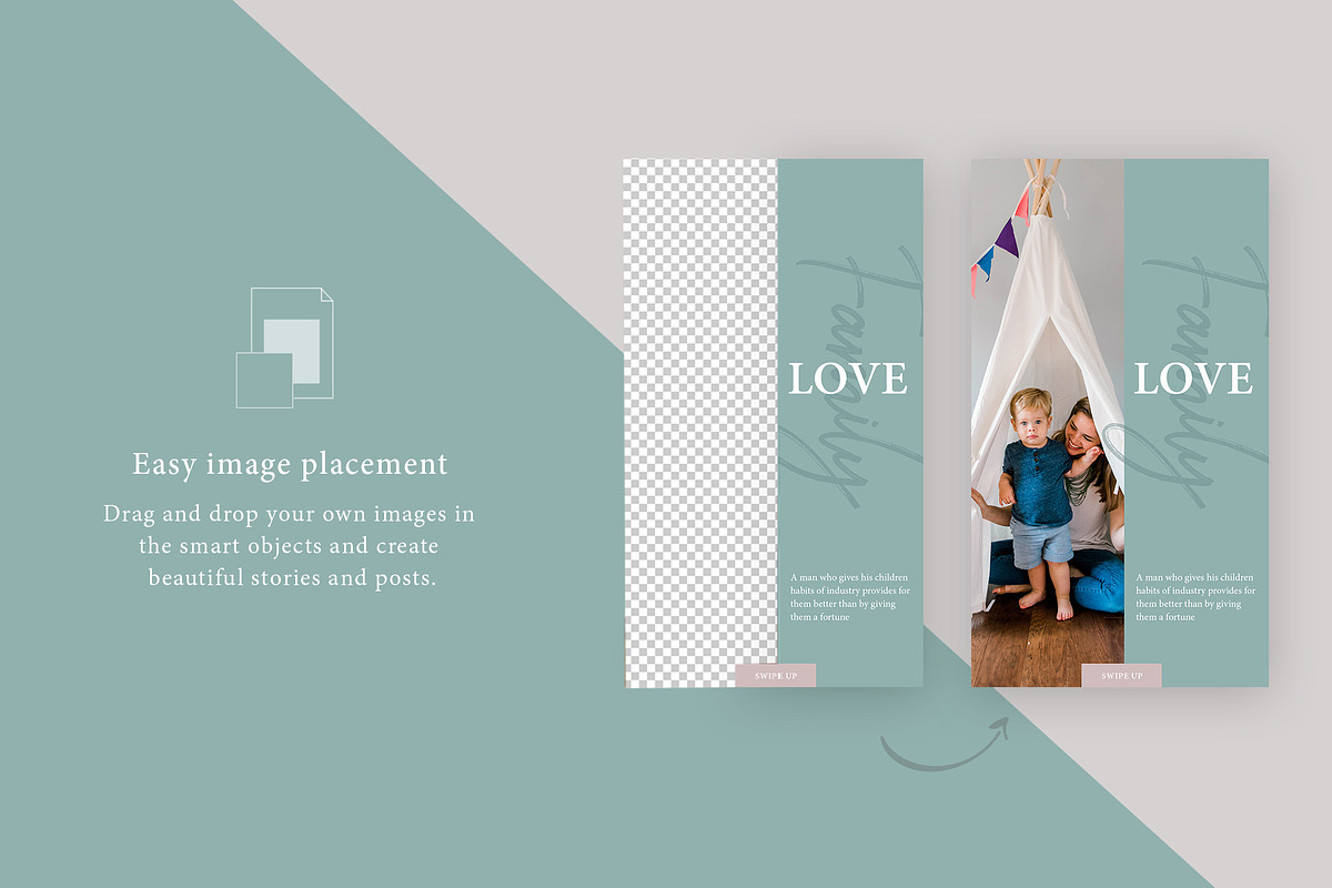 KIDS Social media template, a Social Media Template by Digital Breath templates (Photo 5 of 6)