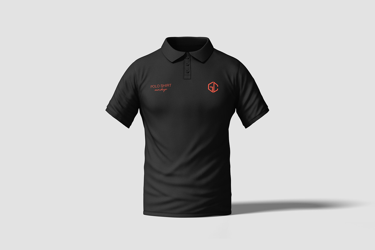 High Quality Polo Shirt Mockup, a Shirt Mockup by graphiccrew (Photo 4 of 13)