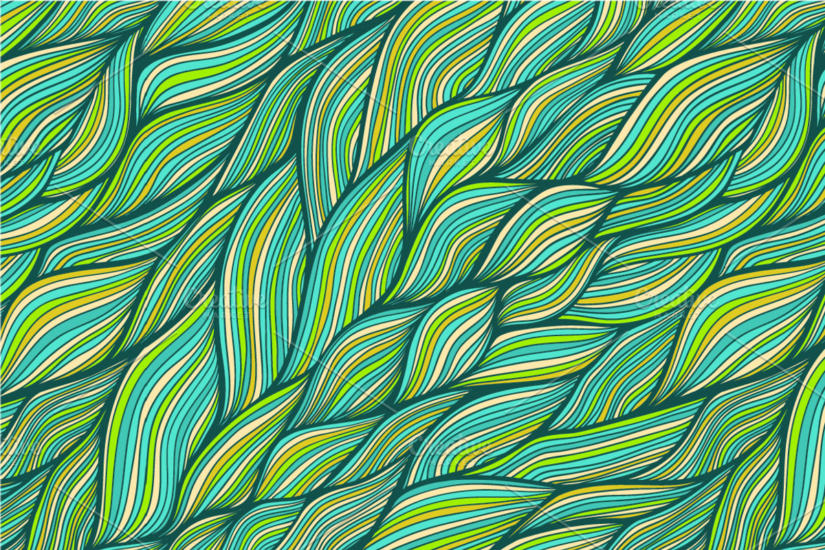 Waves pattern set 4 preview 5