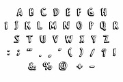 Black White, a Handwritten Font by Fourteen Letter (Thumbnail 3 of 7)