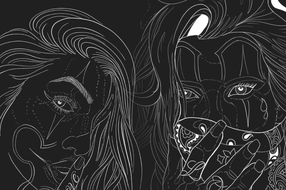 Badass girls Procreate stamps, a Brush Add-On by ProcreateInk (Photo 6 of 10)