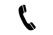 Phone Call Receiver Minimal Icon, an Icon by musafir_fashion (Thumbnail 2 of 10)