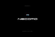 Necoma - monospace wide font, a Sans Serif Font by MoonBandit (Thumbnail 1 of 6)