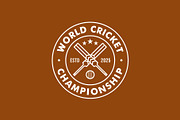 Cricket Sport Emblem Badge Logo, a Branding & Logo Template by Buqancreative (Thumbnail 2 of 4)