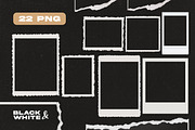 Torn Paper & Vintage Photo Frames, an Object Graphic by Andrew Skoch Design (Thumbnail 3 of 6)