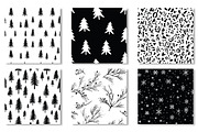 Christmas Digital Printable Paper, a Texture Illustration by Daily.Designs (Thumbnail 2 of 4)