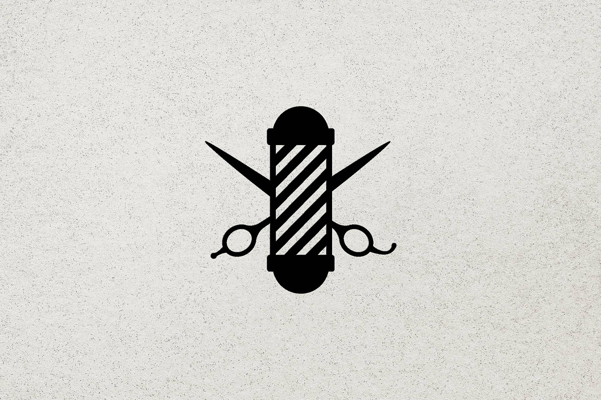 Minimalist Barber Shop Logo, a Branding & Logo Template by Luxury Logos (Photo 4 of 4)
