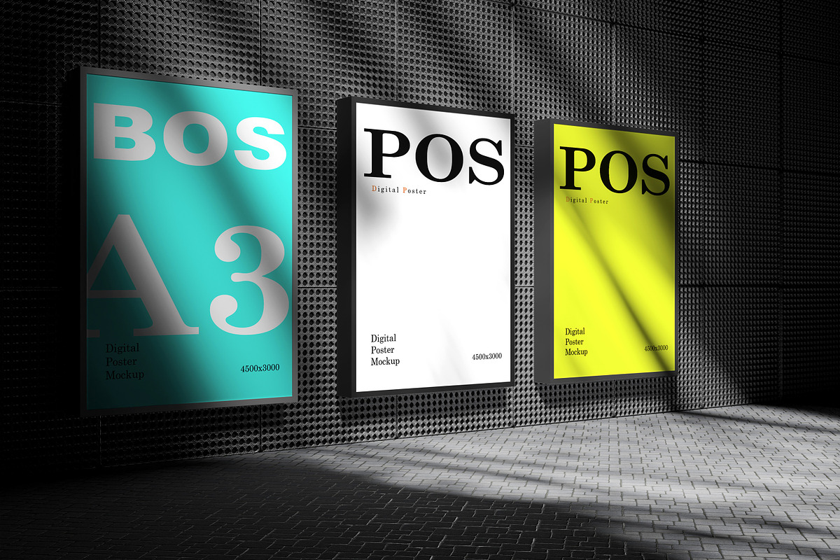 Poster Mockup, a Mockup by Akaimockup (Photo 5 of 5)