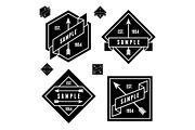 8 Badges With Arrows, a Branding & Logo Template by Ezepov (Thumbnail 2 of 3)