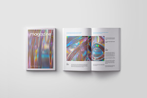 Holographic Iridescent Textures