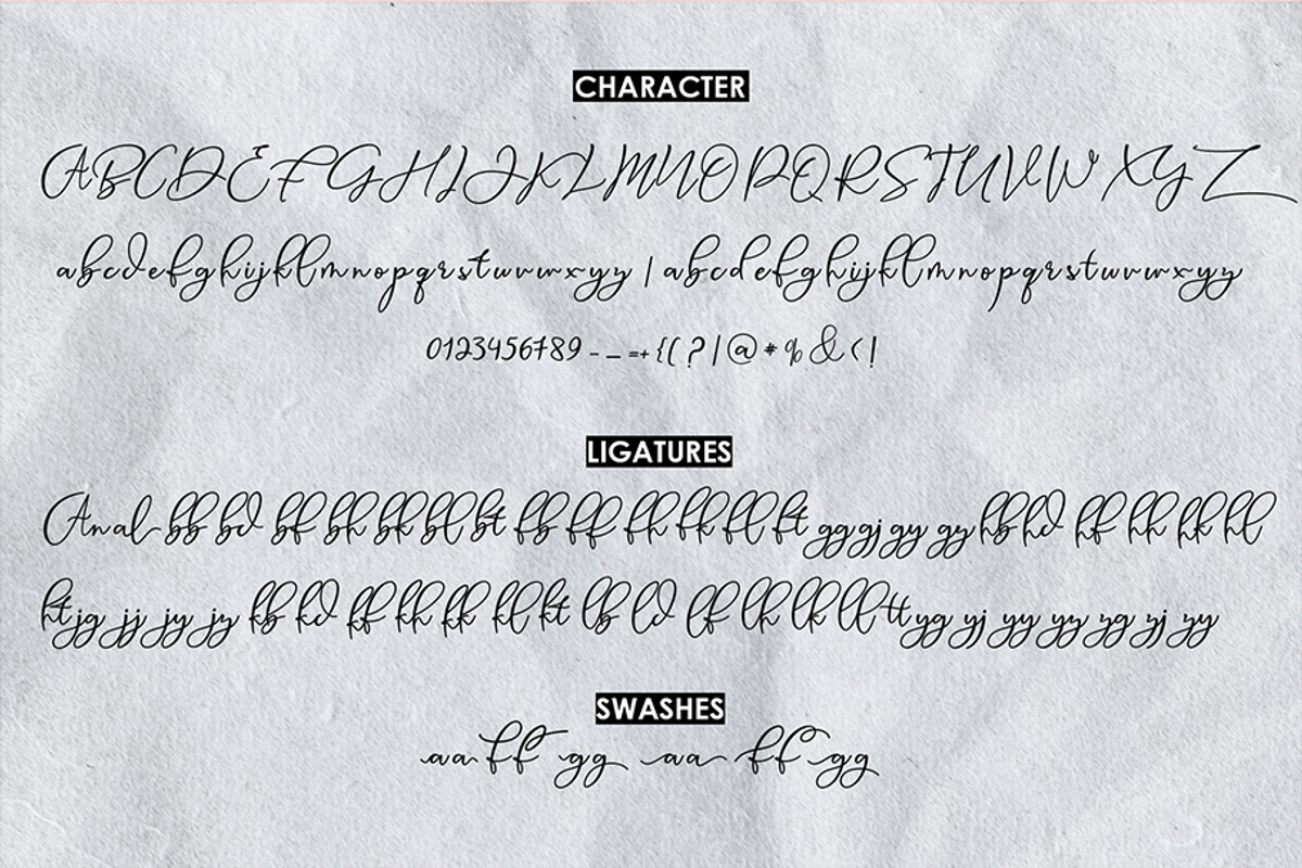 Animal Script, a Script Font by Moly Mol (Photo 10 of 11)
