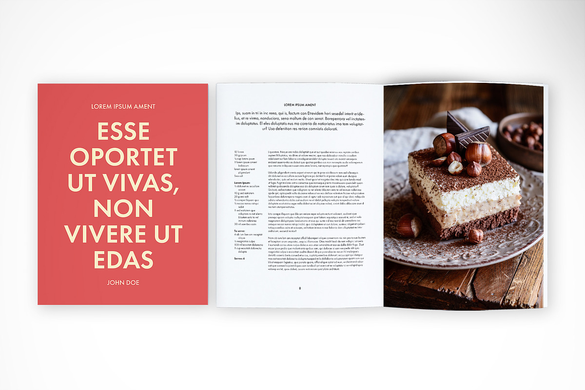 Fresh Cookbook, a Print Template by McLittle Stock (Photo 6 of 6)