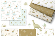 My friend Dinosaur - baby collection, a Decorative Illustration by polikarpovaart (Thumbnail 12 of 18)