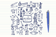 Kitchen doodles, a Food Illustration by Elina_Li (Thumbnail 2 of 17)
